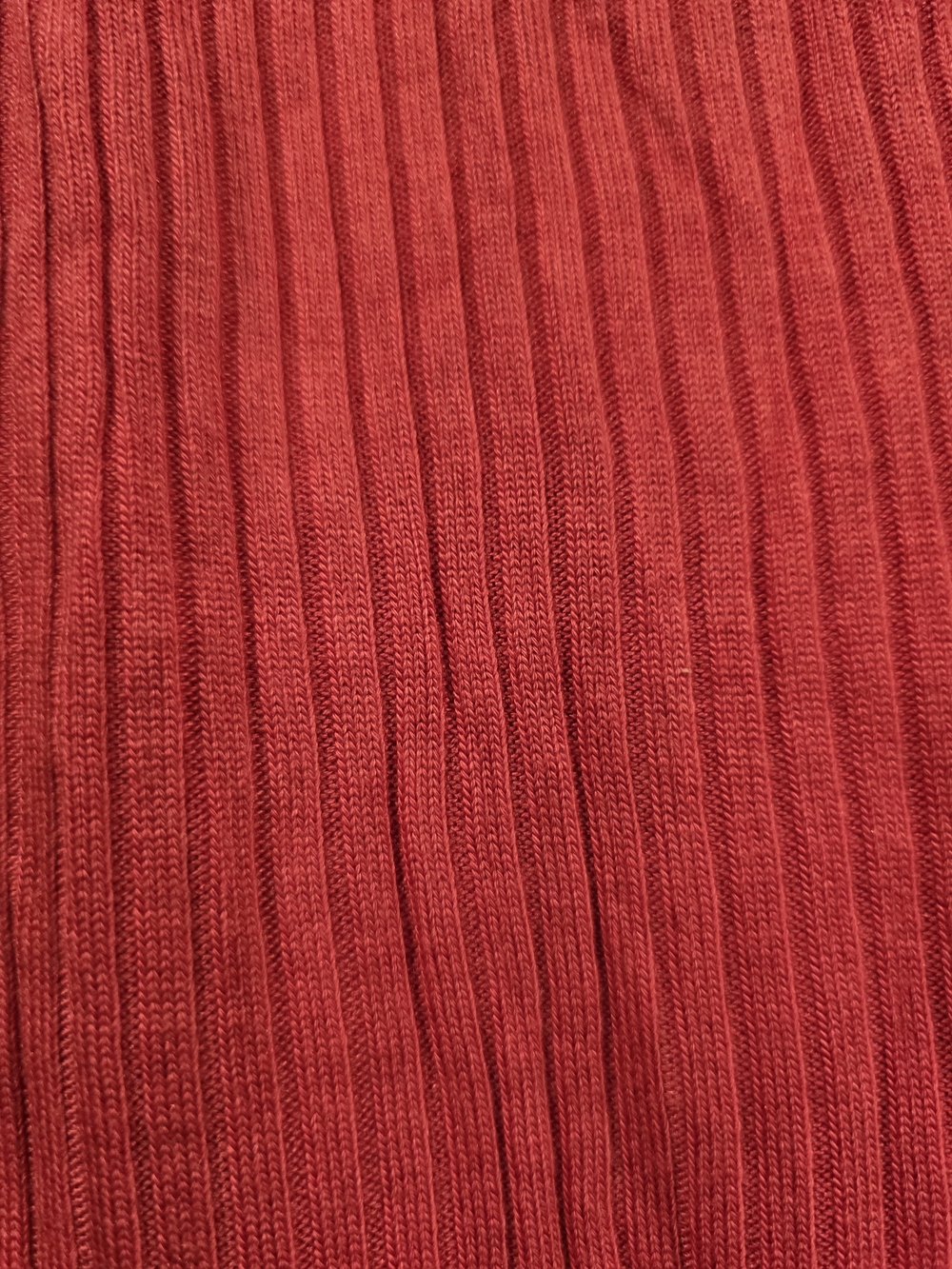 Reformation Bardot Ribbed Square-Neck Top in Apple - Picture 5 of 5
